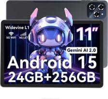KINGRID W90 11" 24GB/256GB 5G Wi-Fi Pilkas (Gray)