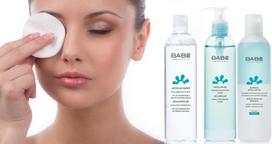 babe tonikas - Babe Facial akių ir veido valomasis vanduo, 250 ml - 2 nuotrauka