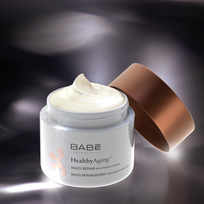 babe kremas -  BABĒ daugiafunkcis atkuriamasis, stangrinamasis naktinis kremas HEALTHY AGING+, 50 ml - 3 nuotrauka