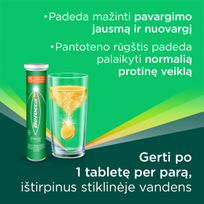 komplekss - Berocca Orange Energy šnypščiosios tabletės N15 - 3 nuotrauka
