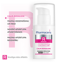 pharmaceris - PHARMACERIS R naktinis veido kremas nuo paraudimų CA2+ CALM-ROSALGIN, 30 ml - 3 nuotrauka