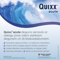 nosies - QUIXX® nosies purškalas ACUTE, bekvapis, 100 ml - 3 nuotrauka