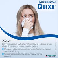 nosies purskalas - QUIXX hipertoninis Atlanto vandenyno vanduo, 30 ml - 3 nuotrauka