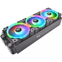 rgb korpuso - Thermaltake SWAFAN EX12 RGB 120 mm Black 3 vnt. - 3 nuotrauka