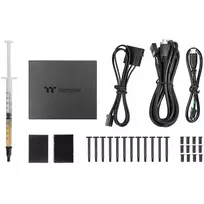 rgb ventiliatoriai - Thermaltake SWAFAN 14 RGB 140 mm Black 3-Pack with Hub - 2 nuotrauka
