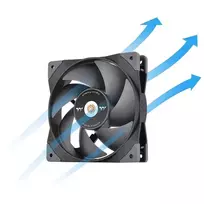 pc fans - Thermaltake SWAFAN GT12 PC Cooling Fan TT Premium Edition 120mm Black - 5 nuotrauka