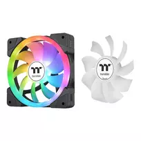 pc fans - Thermaltake SWAFAN EX14 ARGB Sync 140 mm Juodas (Black) 3 ventiliatorių paketas - 2 nuotrauka