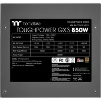 maitinimo blokas gold 80 - Thermaltake Toughpower GX3 Gold 850W - 2 nuotrauka
