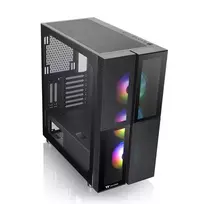 pc argb - Kompiuterio korpusas Thermaltake Versa T26 ARGB, juoda - 2 nuotrauka