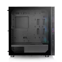 pc argb - Kompiuterio korpusas Thermaltake Versa T26 ARGB, juoda - 4 nuotrauka