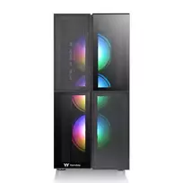 pc argb - Kompiuterio korpusas Thermaltake Versa T26 ARGB, juoda - 5 nuotrauka