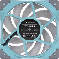 case fans 120mm - Thermaltake TOUGHFAN 12 Turquoise 120mm Case Fan - 3 nuotrauka