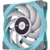case fans 120mm - Thermaltake TOUGHFAN 12 Turquoise 120mm Case Fan - 5 nuotrauka