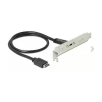laidai kabeliai jungtys - Delock USB 3.1 Gen 2 Track 1 x USB Type-C™ prievadas - 2 nuotrauka