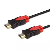 senukai vga hdmi - Savio Cable HDMI / VGA / Jack 3.5 Black 1.8m - 3 nuotrauka