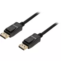 displayport 3m - Sharkoon DisplayPort 1.4 Kabelis 3m Juodas (Black) - 2 nuotrauka