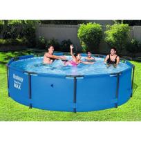 steel pro baseinas - Bestway Steel Pro Max 56406, mėlynas (Blue), 305 x 76 cm, 4678 l - 3 nuotrauka