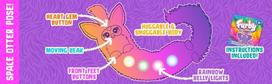 pliusiniai zaislai - Furby Interaktyvus žaislas Dj Furby Rainbow - 4 nuotrauka