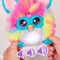 pliusiniai zaislai - Furby Interaktyvus žaislas Dj Furby Rainbow - 6 nuotrauka