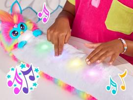 pliusiniai zaislai - Furby Interaktyvus žaislas Dj Furby Rainbow - 7 nuotrauka