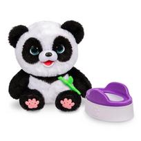 panda zaislai - Little Live Pets Interaktyvus pliušinis pandos mažylis, 25 cm (White/Black) - 6 nuotrauka