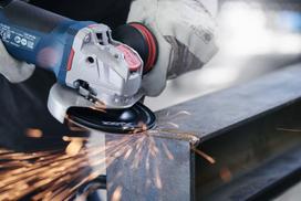 slifavimo diskas 125 mm - Šlifavimo diskas Bosch X-LOCK R444 Expert for Metal, Ø 125 mm, K 36 - 3 nuotrauka