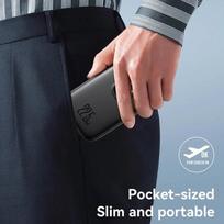 power bank with cable - Joyroom JR-PBF17 10000mAh 22.5W juoda - 2 nuotrauka