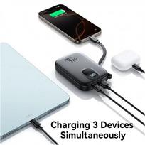 power bank with cable - Joyroom JR-PBF17 10000mAh 22.5W juoda - 5 nuotrauka