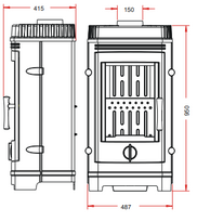 invicta - Ketinė krosnelė Invicta CASSINE - 3 nuotrauka