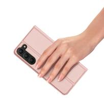 dux ducis skin pro s23 - Dux Ducis "Skin Pro Magnetic book case for Galaxy S23 Plus (S916B) Pink" - 5 nuotrauka