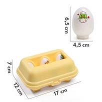 delione kiausiniai - Woopie Montessori Match Shapes formų rūšiavimo dėlionė 6 vnt - 9 nuotrauka