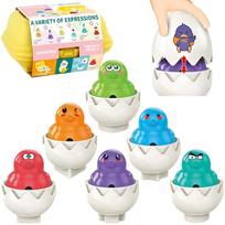delione kiausiniai - Woopie Montessori Match Shapes formų rūšiavimo dėlionė 6 vnt - 13 nuotrauka