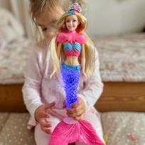 undinele lele - WOOPIE Lėlė Undinėlė Gina Magic Rainbow su priedais - 8 nuotrauka