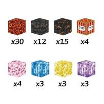 pixelai - WOOPIE Magnetiniai kubeliai konstruktorius „Pixels“ 74 vnt. - 4 nuotrauka