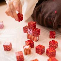 pixelai - WOOPIE Magnetiniai kubeliai konstruktorius „Pixels“ 74 vnt. - 6 nuotrauka
