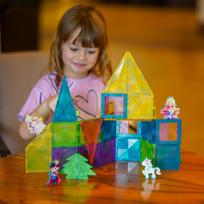 3d magnetinis - Woopie magnetiniai konstruktoriai 3D edukacinis rinkinys „Pasakų pilis“ 55 vnt - 7 nuotrauka