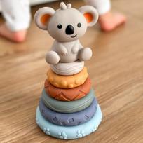 zaislai meskiukai - WOOPIE BABY 51718 3-in-1 sensorinių kaladėlių rinkinys su meškiuku - 11 nuotrauka