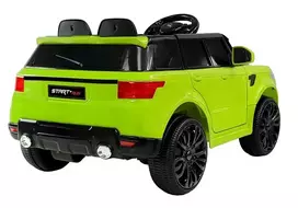 elektrinis automobilis - Lean Cars Dvivietis elektromobilis vaikams HL1638, žalias (Green) - 2 nuotrauka