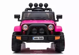 jeep brd 7588 - Jeep BRD-7588 4x4 (rožinis) - 3 nuotrauka