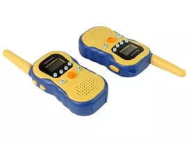 racijos vaikams - Lean Toys Žaislinės racijos vaikams, geltonos (Yellow) - 2 nuotrauka