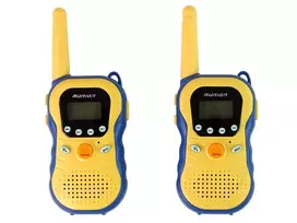 racijos vaikams - Lean Toys Žaislinės racijos vaikams, geltonos (Yellow) - 3 nuotrauka