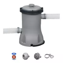 bestway baseinas - Bestway 58383 baseino filtro siurblys 2006 l/h - 2 nuotrauka