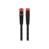 utp kabelis - goobay Patch cable Cat6 U/UTP flat baltas 10,0m - 3 nuotrauka