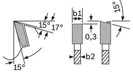 pjuklo diskas - Pjovimo diskas medienai Bosch SPEEDLINE WOOD; 250x3,2x30,0 mm; Z24; 15° - 4 nuotrauka