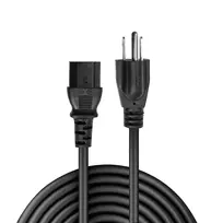 usa kistukai - Lindy 30338 Maitinimo Laidas 2m C13 Juodas (Black) - 2 nuotrauka