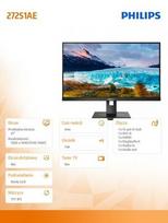 monitor 27 1080 - Philips 272S1AE - 6 nuotrauka