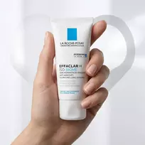 kremas - La Roche Posay Effaclar H Iso-Biome Ultra Soothing Hydrating Care Anti-Imperfections, 40 ml - 3 nuotrauka