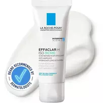 kremas - La Roche Posay Effaclar H Iso-Biome Ultra Soothing Hydrating Care Anti-Imperfections, 40 ml - 5 nuotrauka