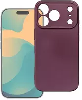 Oem Case for iPhone 18 Pro Max / 17 Pro Max Metallic dark cherry