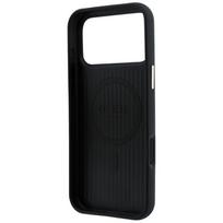 iphone telefonai - Guess Perforated 4G Gold Logo Magsafe Case, skirtas iPhone 17 Pro / 18 Pro – juodos spalvos - 3 nuotrauka